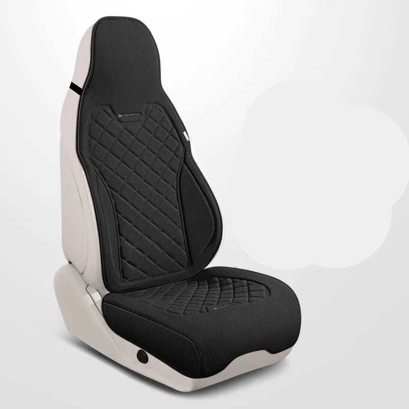 Universal Breathable Linen Car Seat Cover – Premium Full Protection Cushion for Cars & SUVs