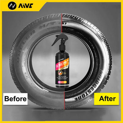 Tire Shine Spray – Long-Lasting Gloss & Rubber Plastic Restorer