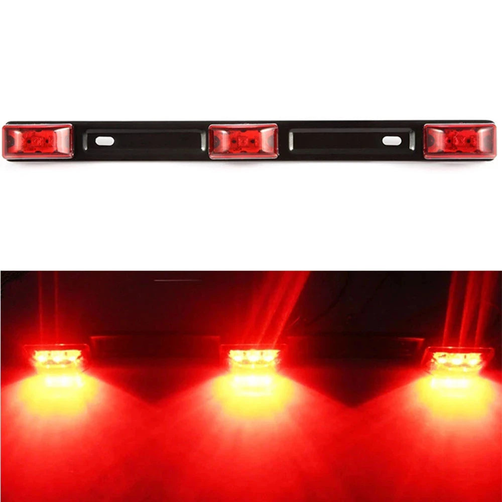 14" LED Tailgate Identification Light Bar – 9 LED Marker Light for Trucks & Trailers