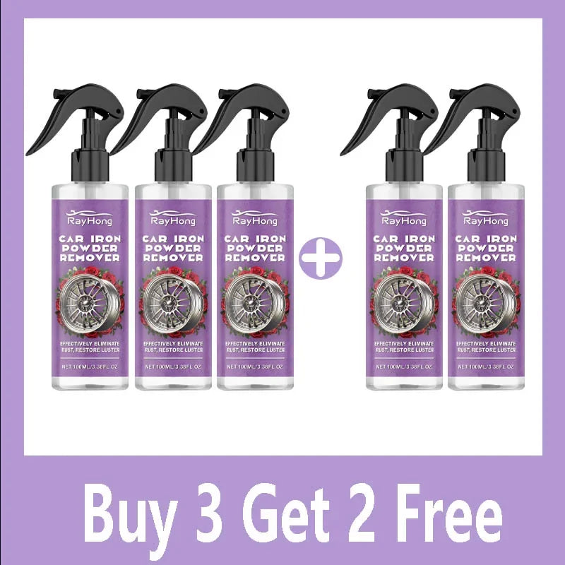 Iron Fallout Remover Spray – Wheel & Paint Decontamination Cleaner