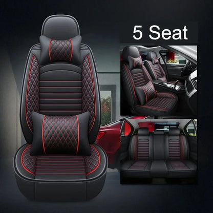 Universal Full Coverage Leather Car Seat Cover for Chrysler – Premium Interior Protection for 300C, 200, Grand Voyager & Pacifica