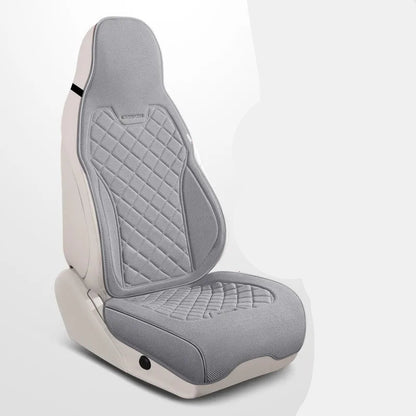 Universal Breathable Linen Car Seat Cover – Premium Full Protection Cushion for Cars & SUVs