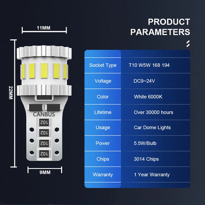 LED Cargo Light Bulbs for Ford F150 2015 to 2023 6000K White