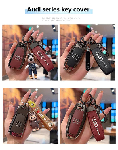 Zinc alloy key case for Audi – Stylish protection for your car key