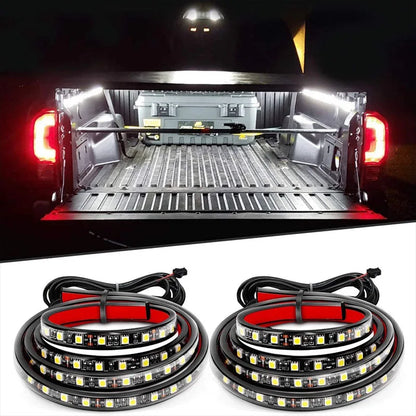 Waterproof LED Truck Bed Light Strip Kit with Switch 12V