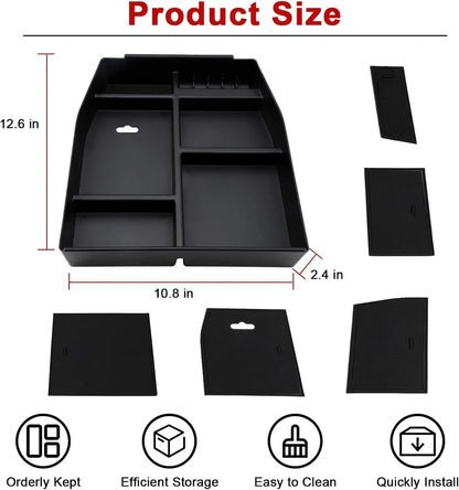 Center Console Organizer Tray for Ford F-150 & Raptor (2015–2020)