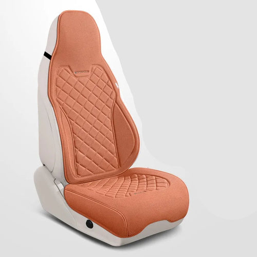 Universal Breathable Linen Car Seat Cover – Premium Full Protection Cushion for Cars & SUVs