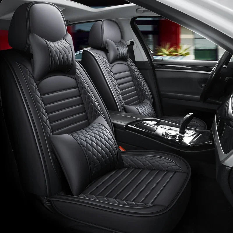 Universal Full Coverage Leather Car Seat Cover for Chrysler – Premium Interior Protection for 300C, 200, Grand Voyager & Pacifica