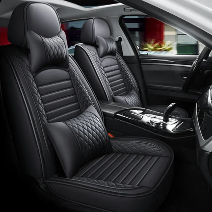 Universal Full Coverage Leather Car Seat Cover for Chrysler – Premium Interior Protection for 300C, 200, Grand Voyager & Pacifica
