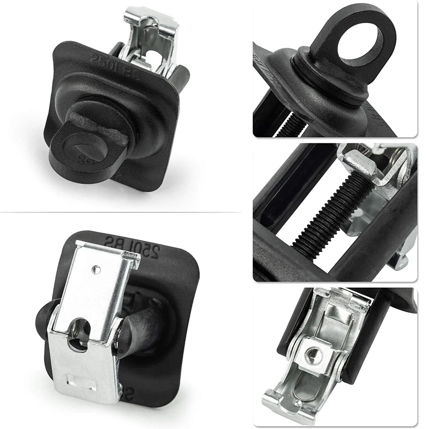 Heavy Duty Truck Bed Tie Down Anchors for Chevy Silverado Colorado GMC Sierra and Canyon