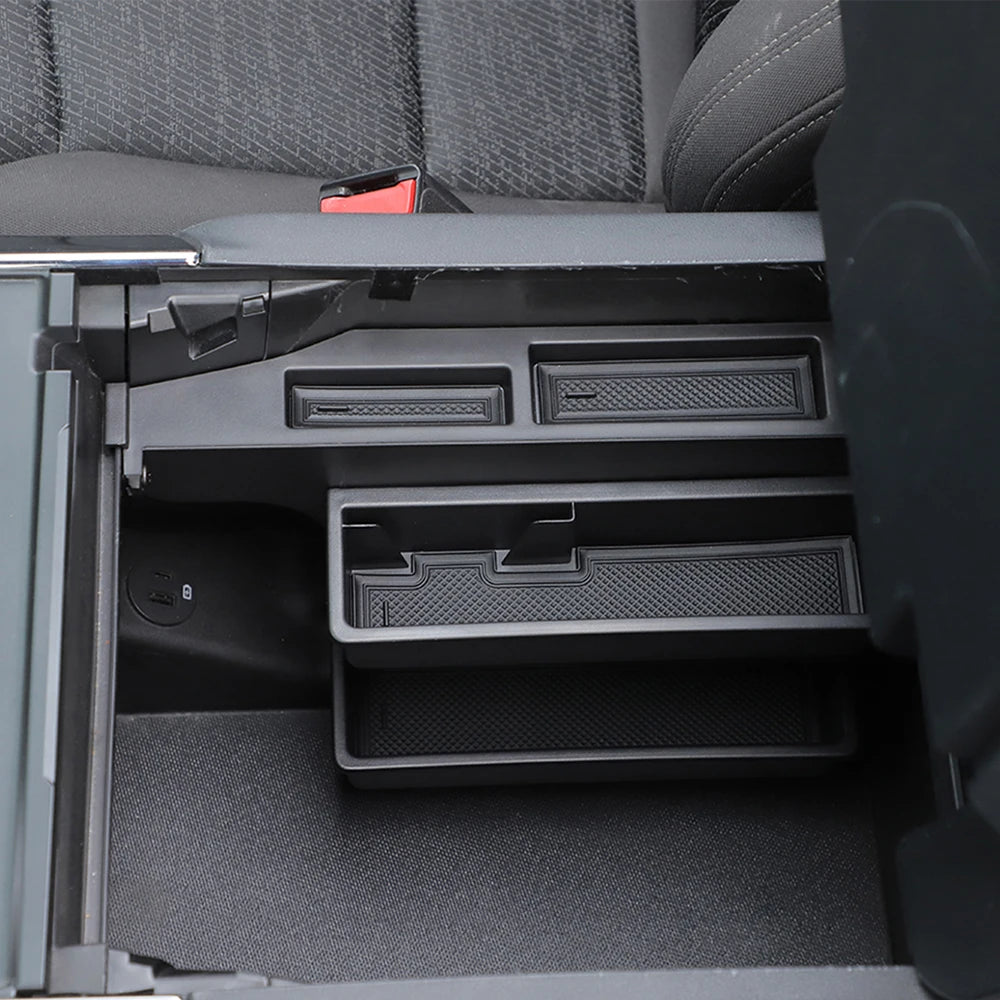 Center Console Armrest Organizer Tray for Ford F-150, F-250, F-350 & F-450 (2015–2020)