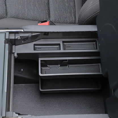 Center Console Armrest Organizer Tray for Ford F-150, F-250, F-350 & F-450 (2015–2020)