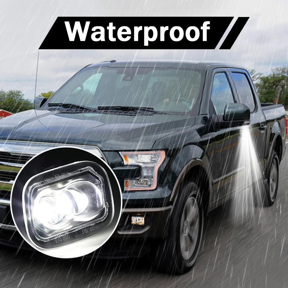 Upgrade Your Ford F-Series with 2PCS LED Puddle Lights – Brightness, Style &amp; Safety