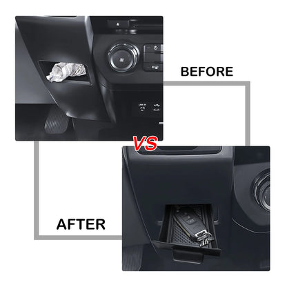 Hidden Center Console Drawer Organizer for Ford F-150 (2015–2020)