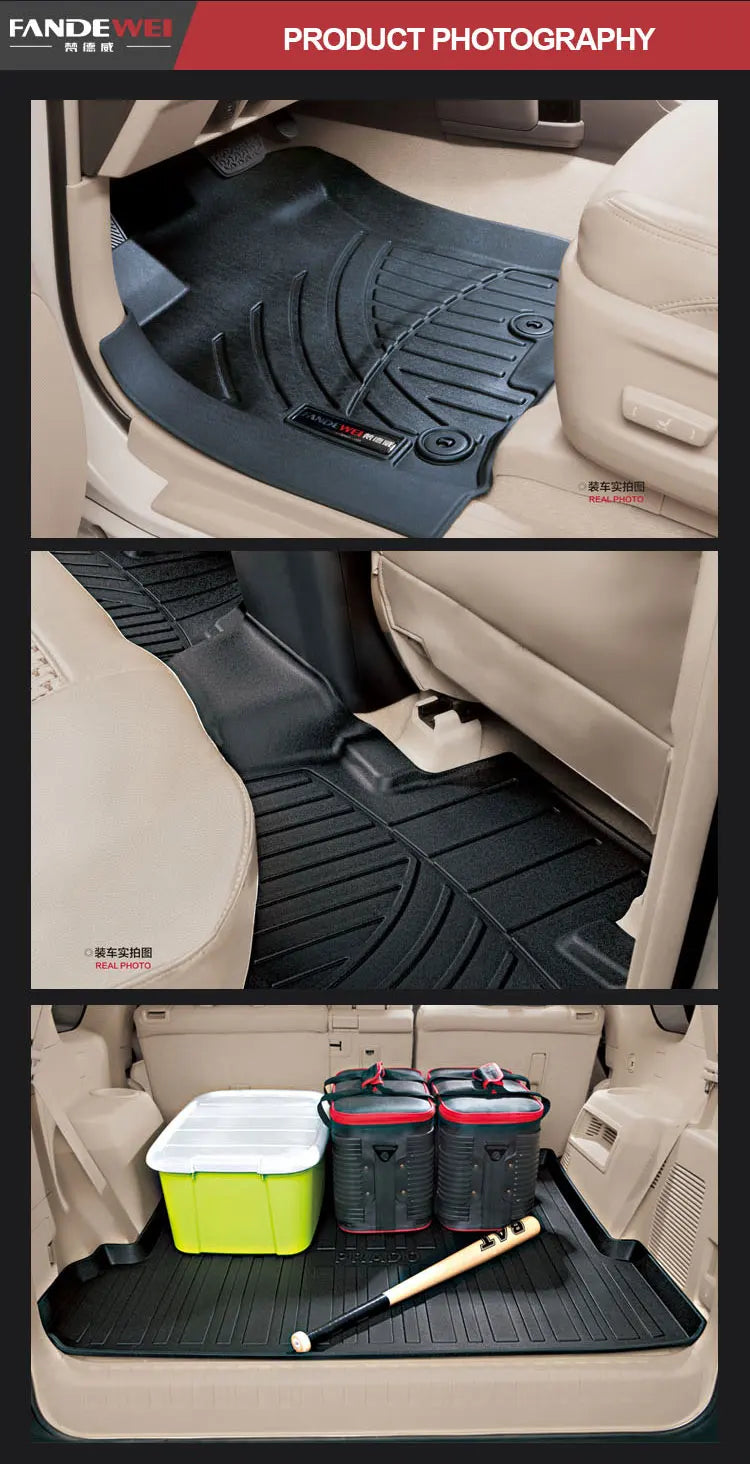Luxury All-Weather Carpet Floor Mats for Ford F-150 (Custom Fit)