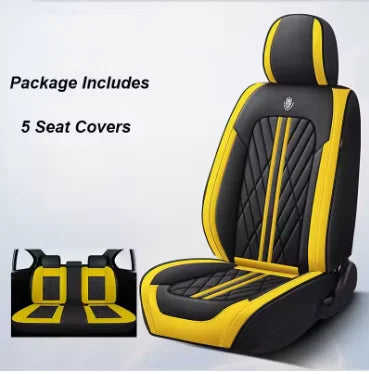 Universal Luxury Car Seat Covers – Full Set for Cars, SUVs & Trucks