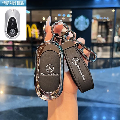 TPU car key cover for Mercedes-Benz – Elegant protection with soft TPU design