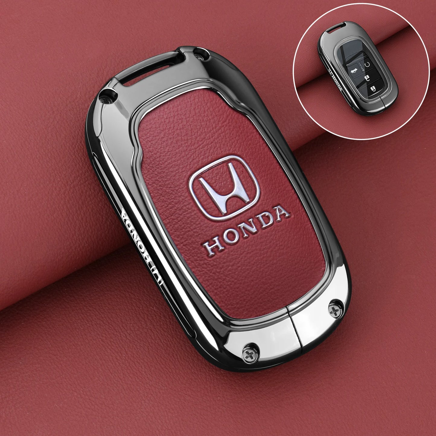 Zinc alloy key case for Honda – Stylish protection for your car key