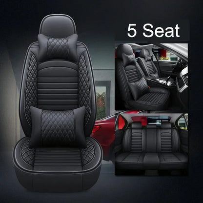 Universal Full Coverage Leather Car Seat Cover for Chrysler – Premium Interior Protection for 300C, 200, Grand Voyager & Pacifica