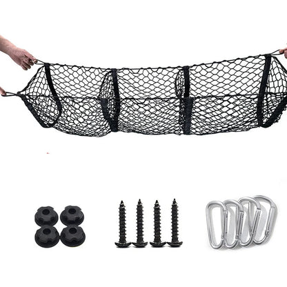 Heavy-Duty Truck Bed Cargo Net Organizer – Universal Mesh Storage Net