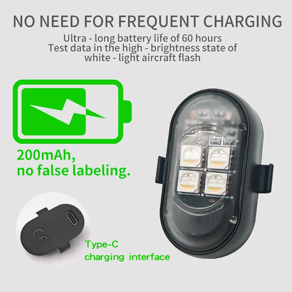 Wireless RGB Car Interior Ambient Lights – Rechargeable LED Mood Lighting