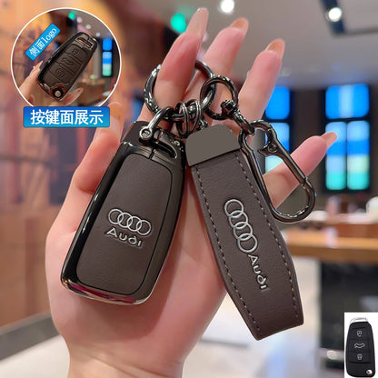 Zinc alloy key case for Audi – Stylish protection for your car key