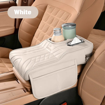 Universal Car Armrest with Storage & Cup Holder – Multifunctional Auto Center Console Organizer
