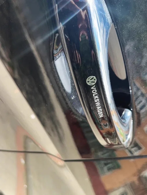 Emblèmes intérieurs en métal 3D VW – Badges adhésifs haut de gamme pour tableau de bord, volant et console