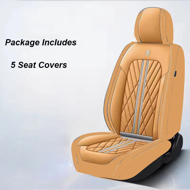 Universal Luxury Car Seat Covers – Full Set for Cars, SUVs & Trucks