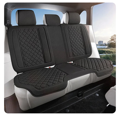 Universal Breathable Linen Car Seat Cover – Premium Full Protection Cushion for Cars & SUVs