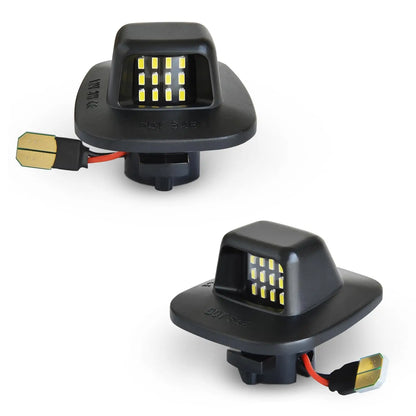 LED License Plate Lights for Chevy GMC Silverado Sierra Tahoe Yukon and More