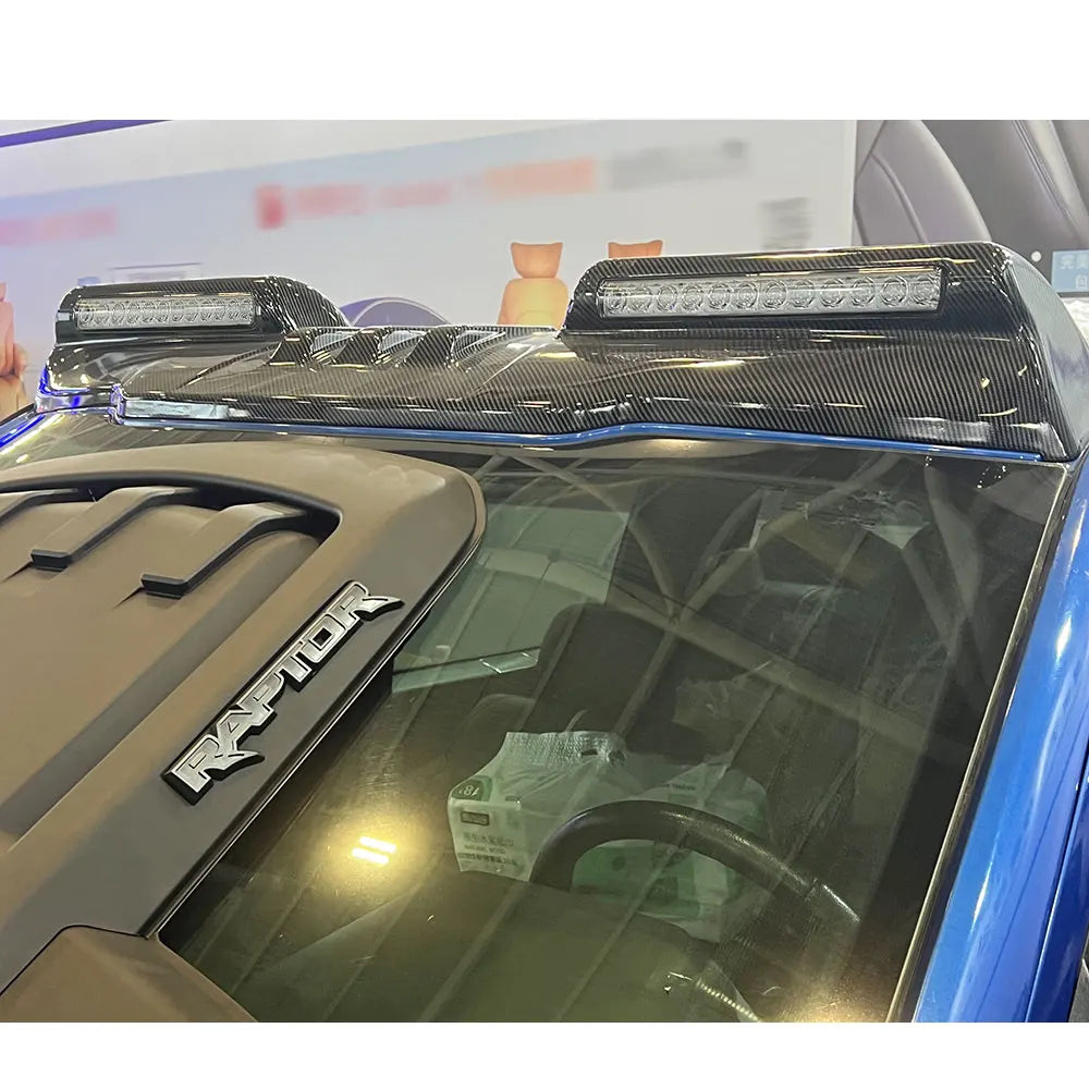 Carbon Look LED Roof Light Bar Pods for Ford F-150 Raptor – Off-Road Styling Upgrade