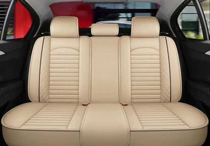 Universal Full Coverage Leather Car Seat Cover for Chrysler – Premium Interior Protection for 300C, 200, Grand Voyager & Pacifica
