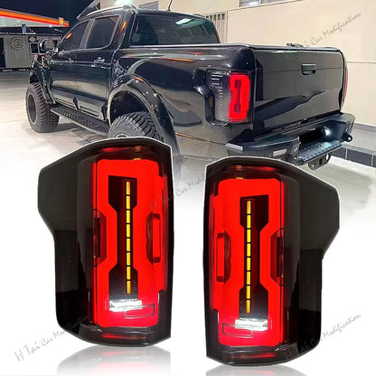 LED Tail Lights for Ford F150 2015 to 2020 with Dynamic Turn Signals