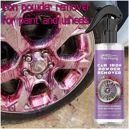 Iron Fallout Remover Spray – Wheel & Paint Decontamination Cleaner