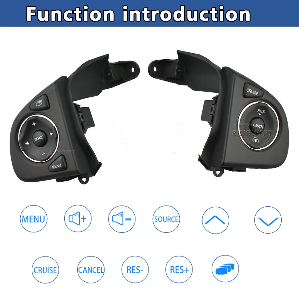 Steering Wheel Audio Control Switch for Honda CRV 2012 to 2016