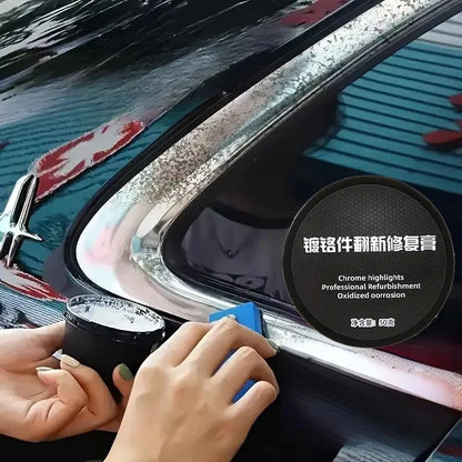 Chrome Polish Paste – Metal Scratch Remover & Shine Restorer