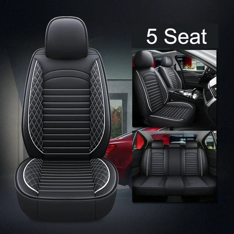 Universal Full Coverage Leather Car Seat Cover for Chrysler – Premium Interior Protection for 300C, 200, Grand Voyager & Pacifica
