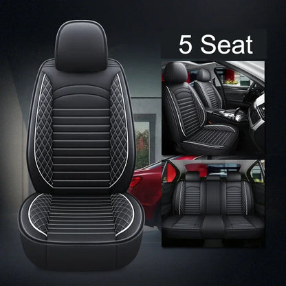 Universal Full Coverage Leather Car Seat Cover for Chrysler – Premium Interior Protection for 300C, 200, Grand Voyager & Pacifica