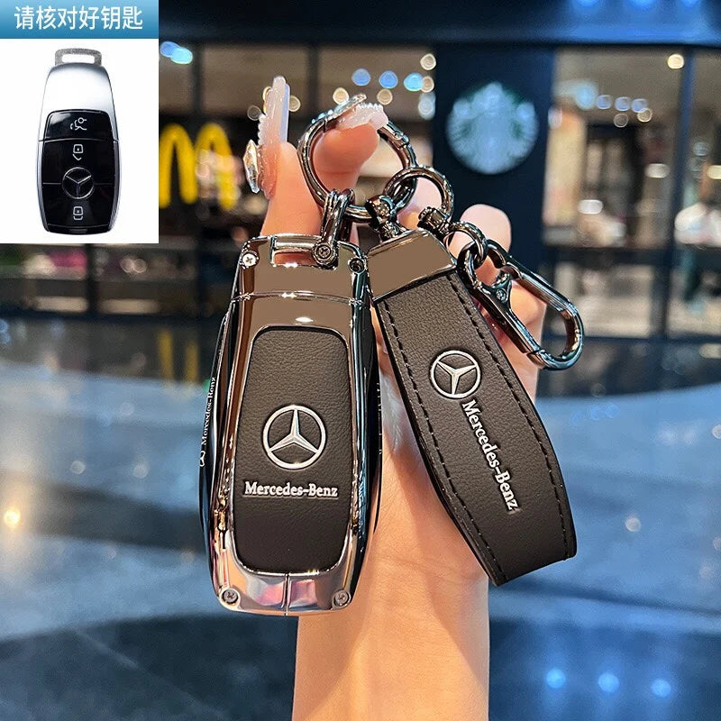 TPU car key cover for Mercedes-Benz – Elegant protection with soft TPU design