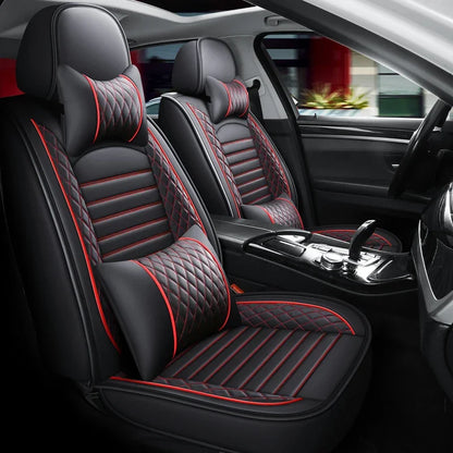 Universal Full Coverage Leather Car Seat Cover for Chrysler – Premium Interior Protection for 300C, 200, Grand Voyager & Pacifica