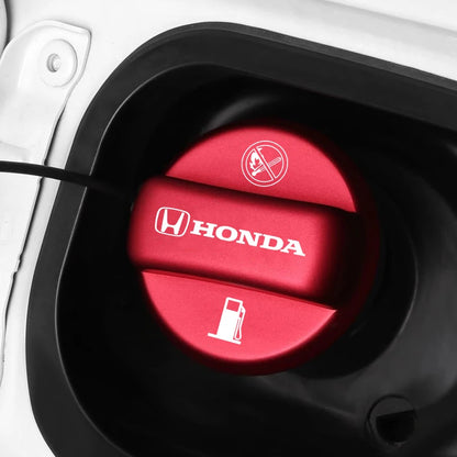 Honda Fuel Tank Cap Cover in Aluminum Alloy for Civic Accord CRV HRV and More