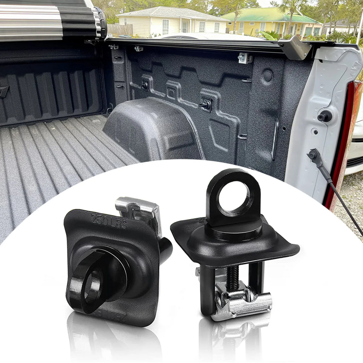 Heavy Duty Truck Bed Tie Down Anchors for Chevy Silverado Colorado GMC Sierra and Canyon