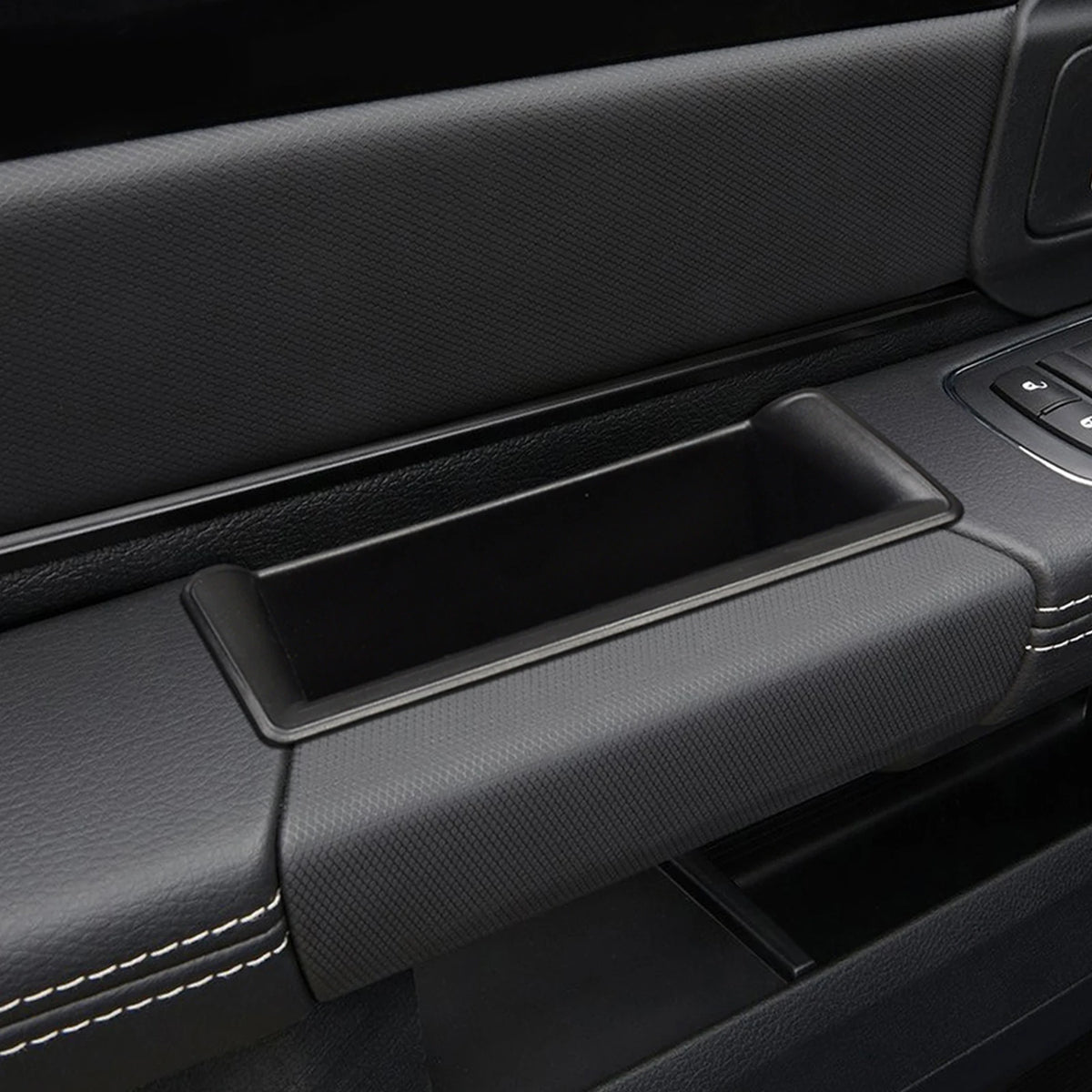Door Handle Storage Organizer Trays for Dodge Ram 1500 2019 to 2026 4 Piece Set