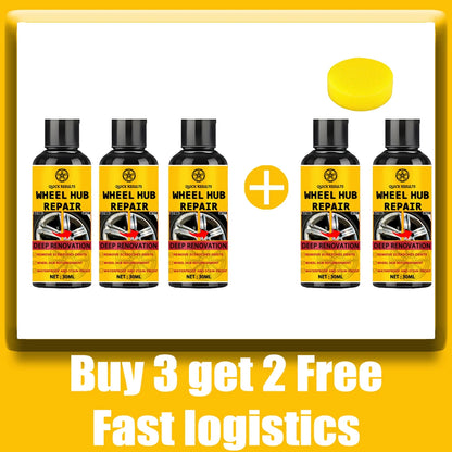 Wheel Rim Scratch Repair Paste – Alloy & Steel Wheel Restoration Kit
