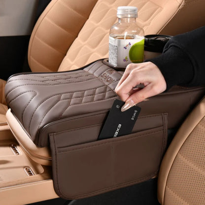 Universal Car Armrest with Storage & Cup Holder – Multifunctional Auto Center Console Organizer