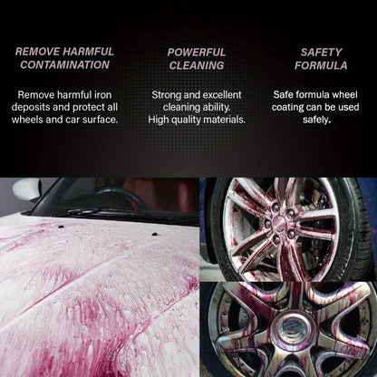 Iron Fallout Remover Spray – Wheel & Paint Decontamination Cleaner