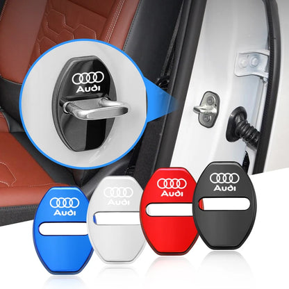 Zinc alloy door lock cover for Audi – protective caps for car door lock A1–Q8 series