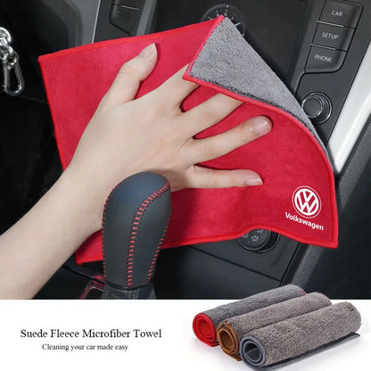 Mikrofaser Auto-Trockentuch 50×90 cm – Weiches Lackschutztuch mit hoher Saugkraft für VW, | Autoveredler