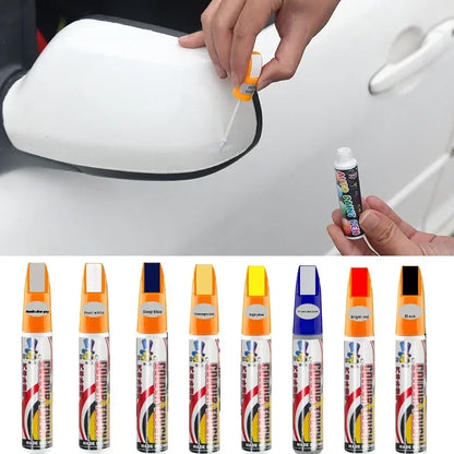 Stylo de réparation de rayures pour voiture avec vernis transparent – ​​Réparez votre peinture comme un professionnel